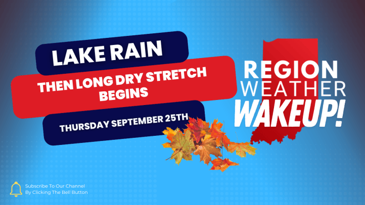 Lake Effect Rain Then Dry Stretch – Region Weather