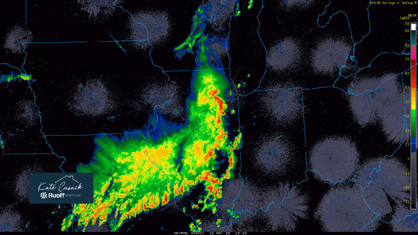 Midday Monday Storm Update – Region Weather